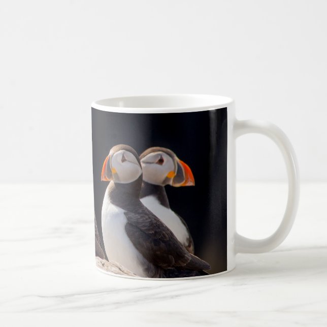 Puffins Coffee Mug (Right)