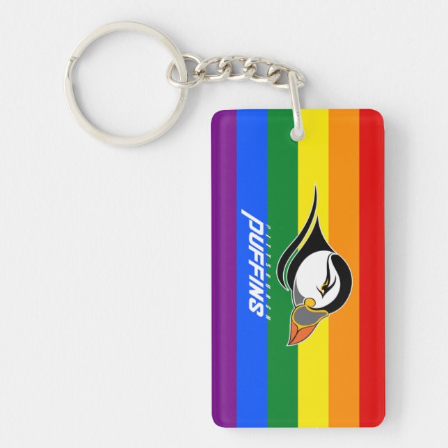 Puffins Pride Key Ring (Front)