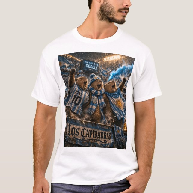 Puffy Capybara T-Shirt (Front)