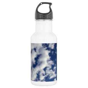 Puffy Clouds On Blue Sky 532 Ml Water Bottle
