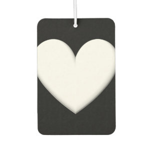 Puffy Heart Car Air Freshener