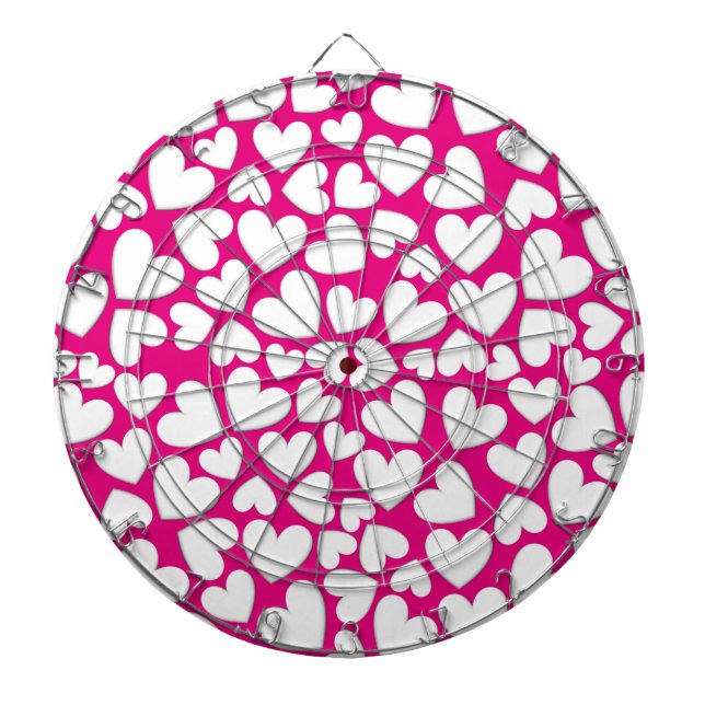 Puffy Heart Dartboard (Front)