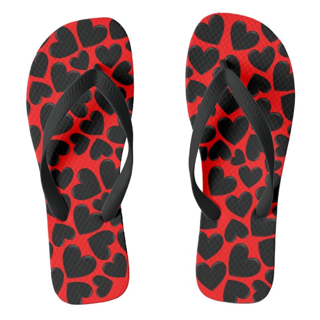 Puffy Heart Jandals (Footbed)