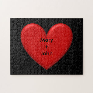 Puffy Heart Jigsaw Puzzle