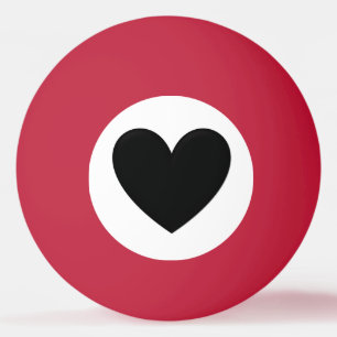 Puffy Heart Ping Pong Ball