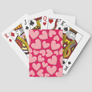 Puffy Heart Playing Cards