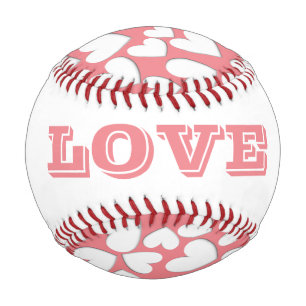 Puffy Hearts Baseball