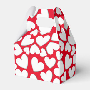 Puffy Hearts Favour Box