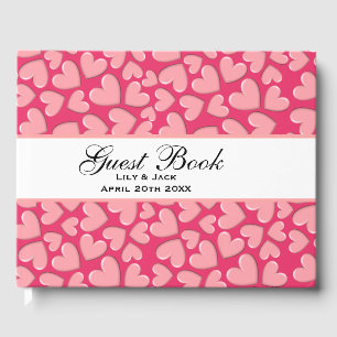 Puffy Hearts Guest Book
