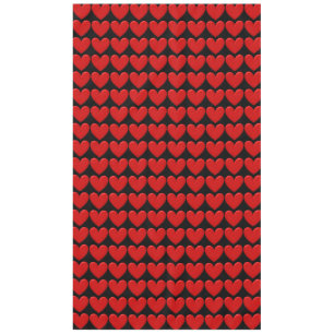 Puffy Hearts Tablecloth