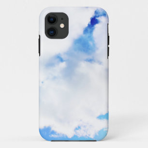 Puffy White Clouds and Blue Sky Case-Mate iPhone Case