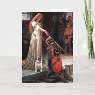 Pug 5 (fawn) - The Accolade Card