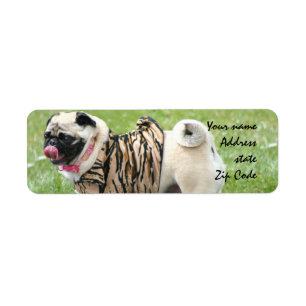 Pug Address Labels