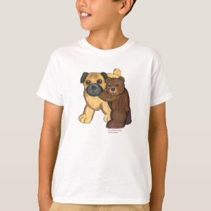 Pug and Bear t-shirt