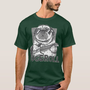 Pug and roll guitars  T-Shirt