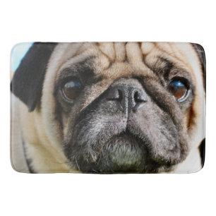 Pug Bath Mat