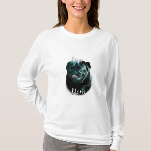 Pug (blk) Mom 2 T-Shirt