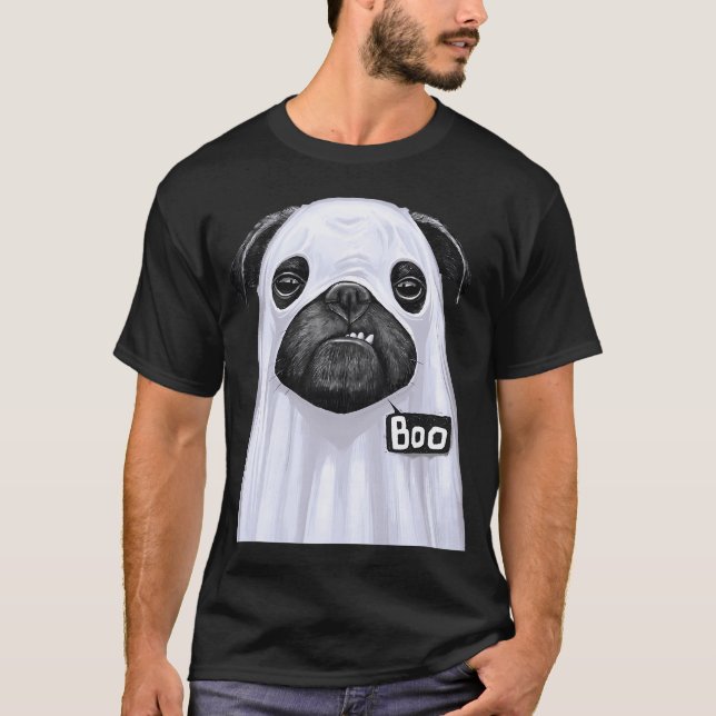 Pug Boo T-Shirt (Front)