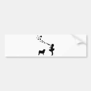 Pug Bumper Sticker