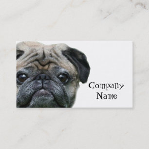 Pug Business cards