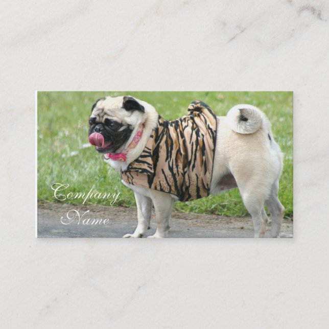 Pug Business Cards (Front)