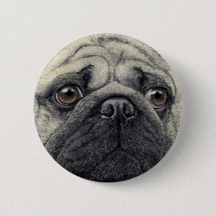 Pug Button - "Pugshot"