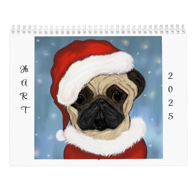PUG CALENDAR (Back)