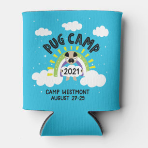 Pug Camp 2021 Can Cooler