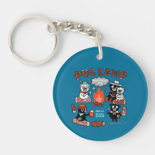Pug Camp 2024 Keychain
