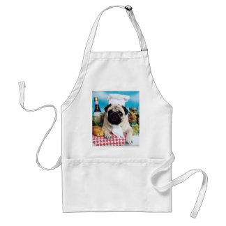 Pug Chef Apron