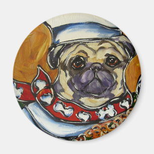 Pug Chef Magnet