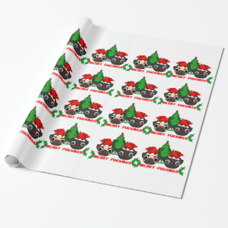 Pug Christmas Wrapping Paper
