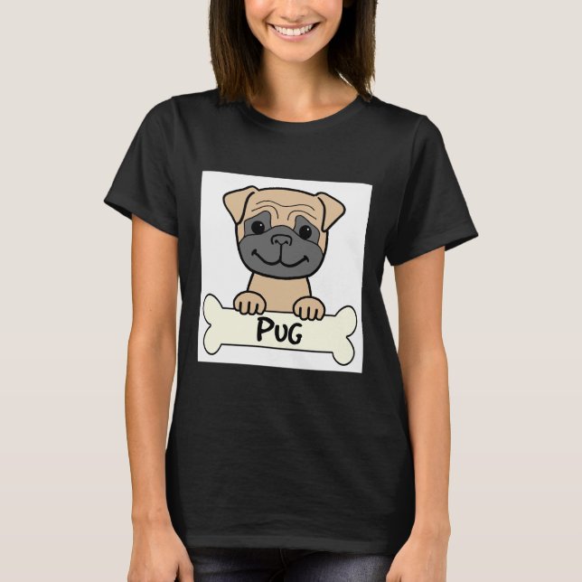 Pug Classic T-Shirt 271 (Front)