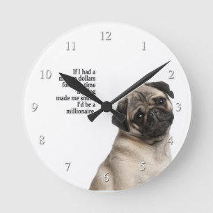 Pug Clock