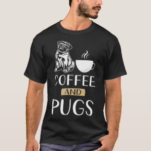 Pug Coffee kitty coffee junkie T-Shirt