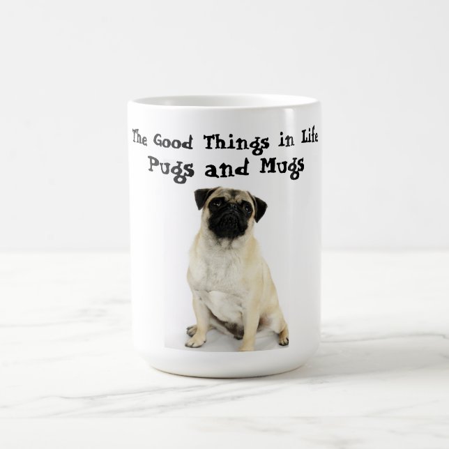 Pug Coffee Mug (Center)