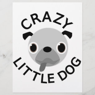 Pug Crazy Little Dog