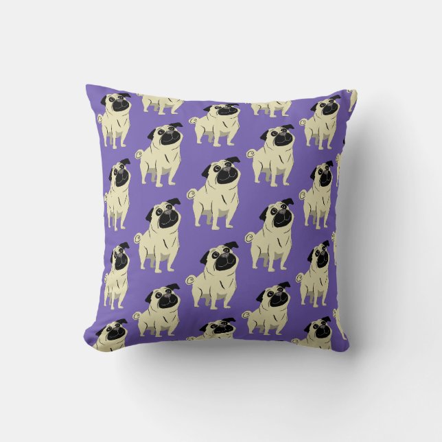 Pug Cushion (Front)