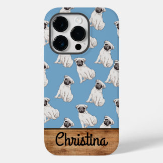 Pug Custom name Phone Case