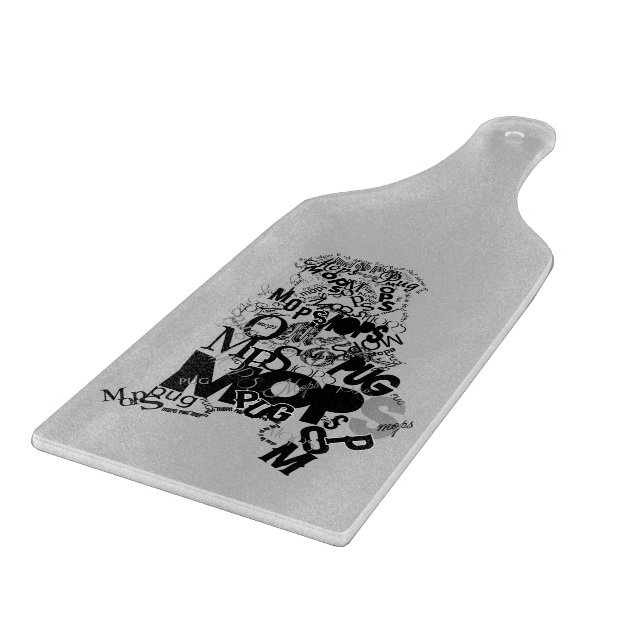 Pug Cutting Board (Corner)