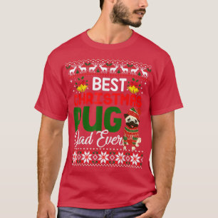 Pug Dad Christmas Funny Ugly Xmas Sweater 