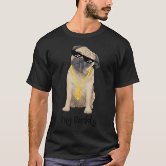 Pug Daddy Rapper Dog T-Shirt