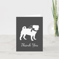 Pug Dog Baby Shower Grey Puppy Gender Neutral