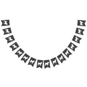 Pug Dog Baby Shower Theme Puppy Gender Neutral Bunting