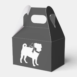 Pug Dog Baby Shower Theme Puppy Gender Neutral Favour Box
