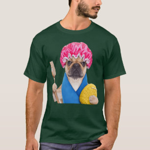 Pug dog bathing Animal T-Shirt