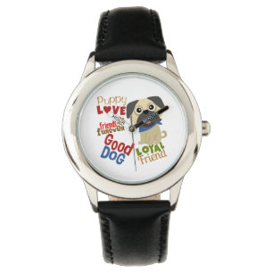 Pug Dog Best Friend Watch