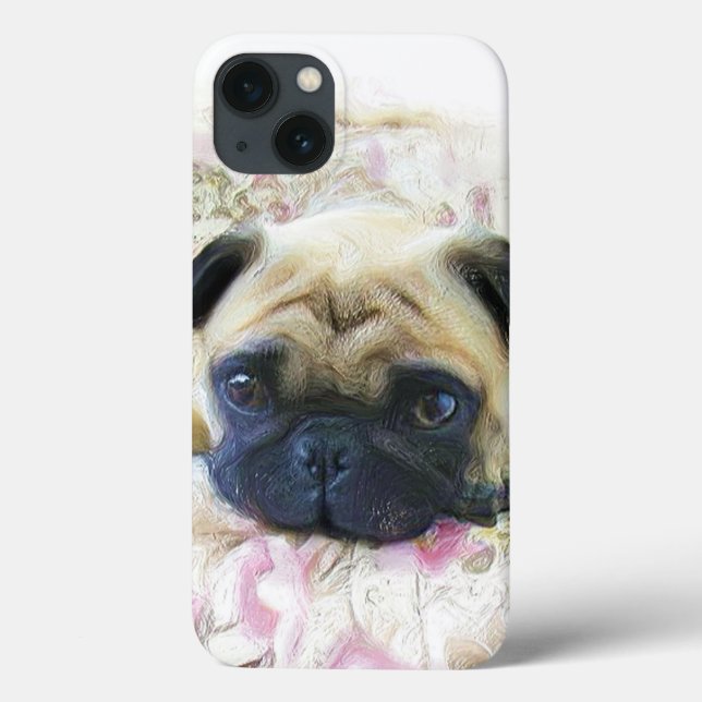 Pug Dog Case-Mate iPhone Case (Back)