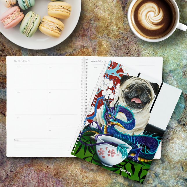 Pug Dog Chinese Dragon Planner (Creator Uploaded)