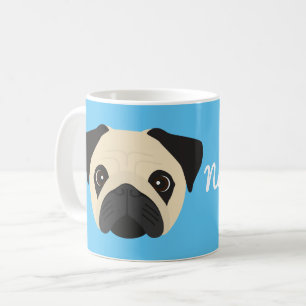 Pug Dog Coffee Mug